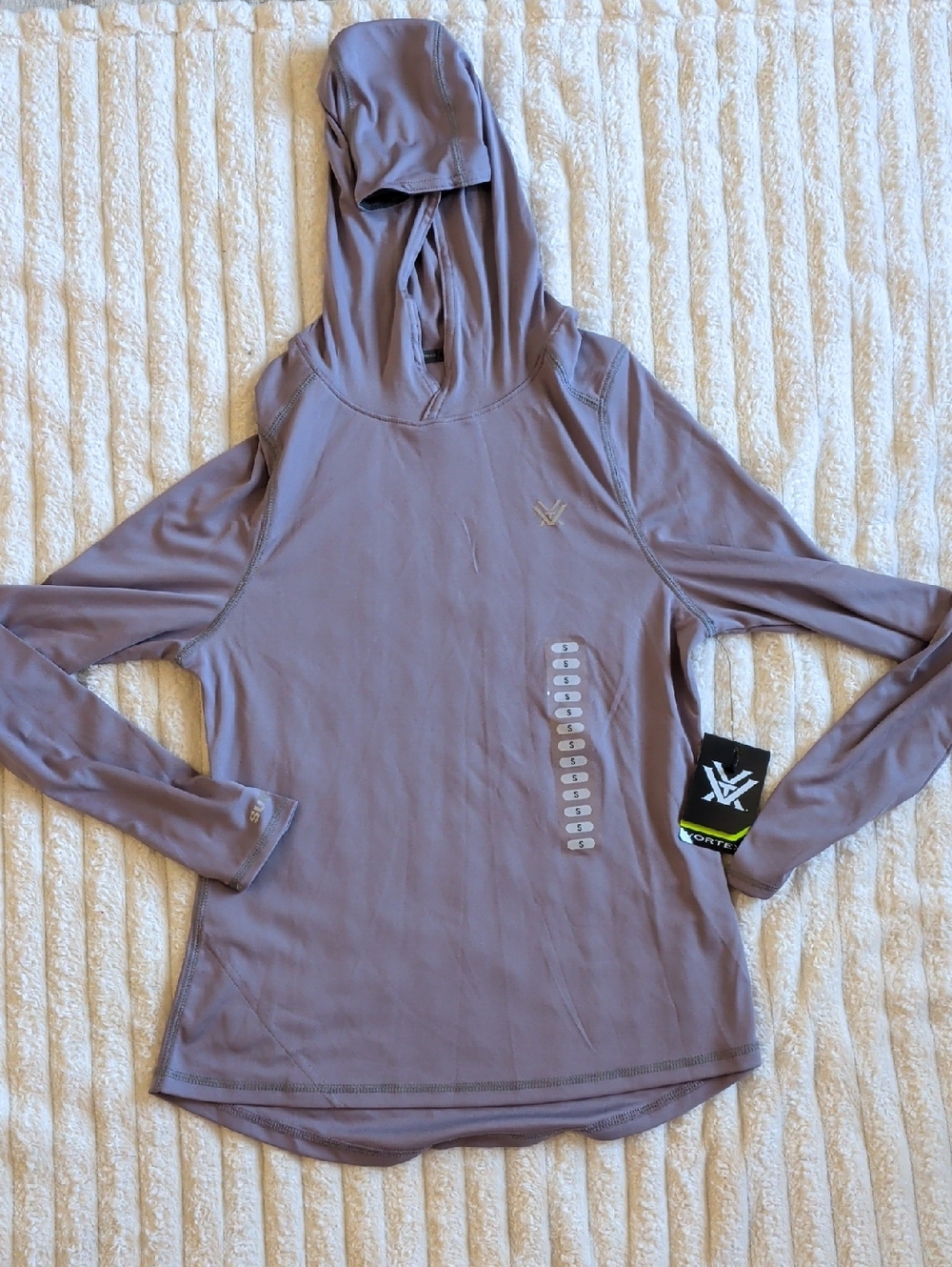 Vortex Performance Hooded Long-Sleeve Top - Dusty Lavender